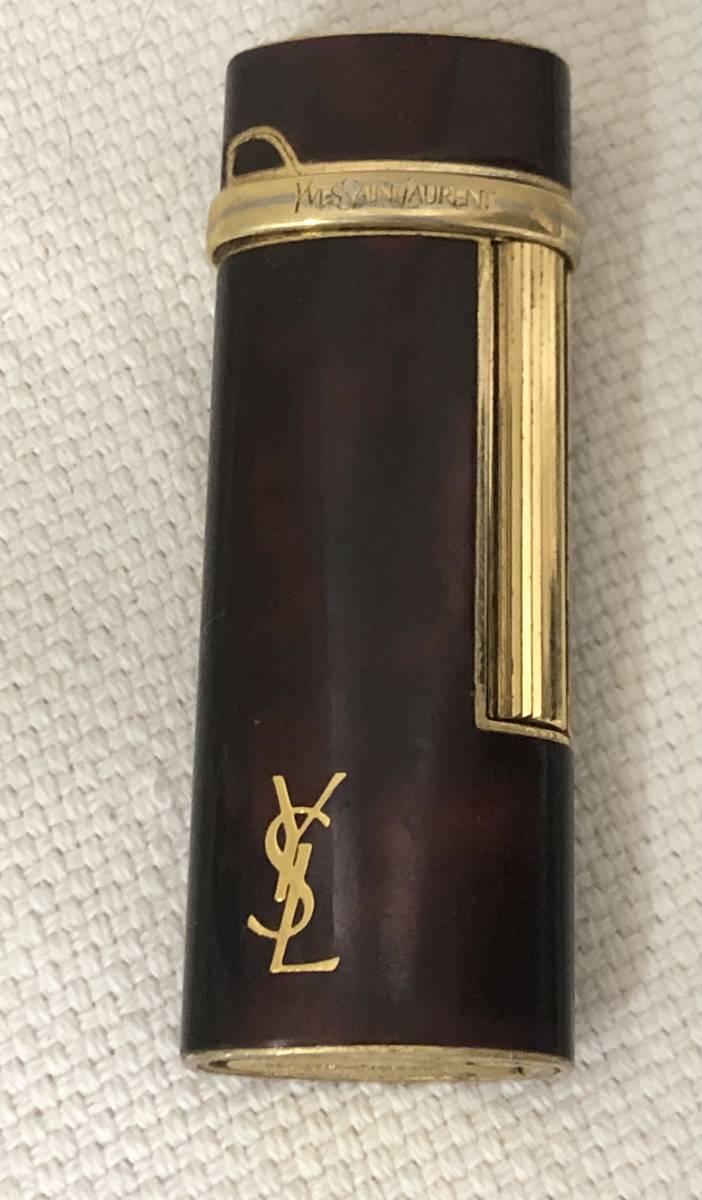 ☆ジャンク☆Yves Saint Laurent イヴ・サンローラン ガスライター_画像1