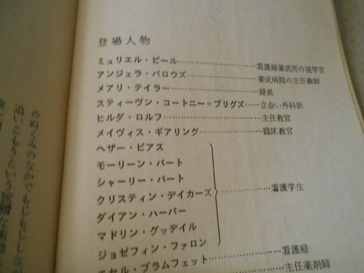 ●ナイチンゲールの屍衣　P・D・ジェイムズ作　No1246　ハヤカワポケミス　昭和50年発行　初版　帯付き　中古　同梱歓迎　送料185円_画像8