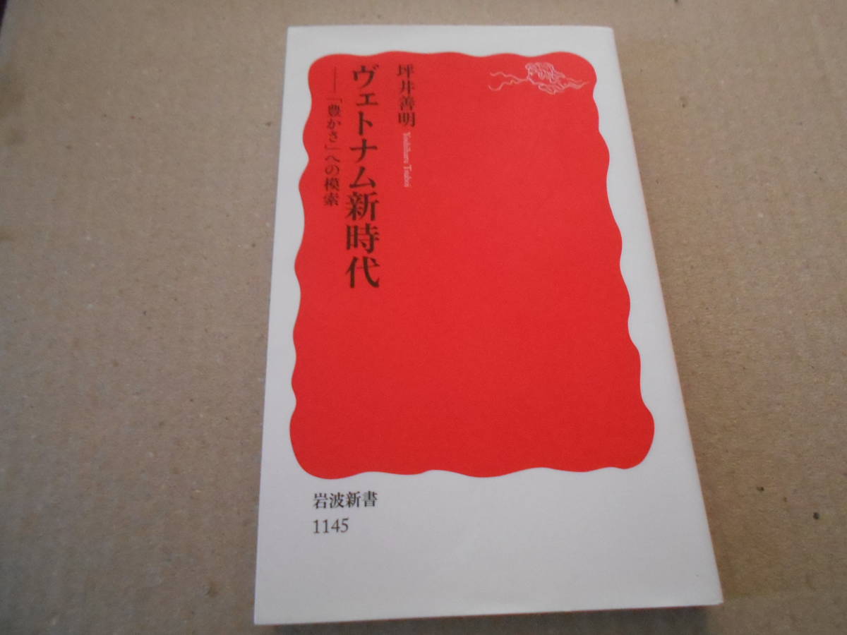 ◎ヴェトナム新時代　「豊かさ」への模索　坪井善明著　岩波新書　岩波書店　第2刷　中古　同梱歓迎　送料185円　_画像1