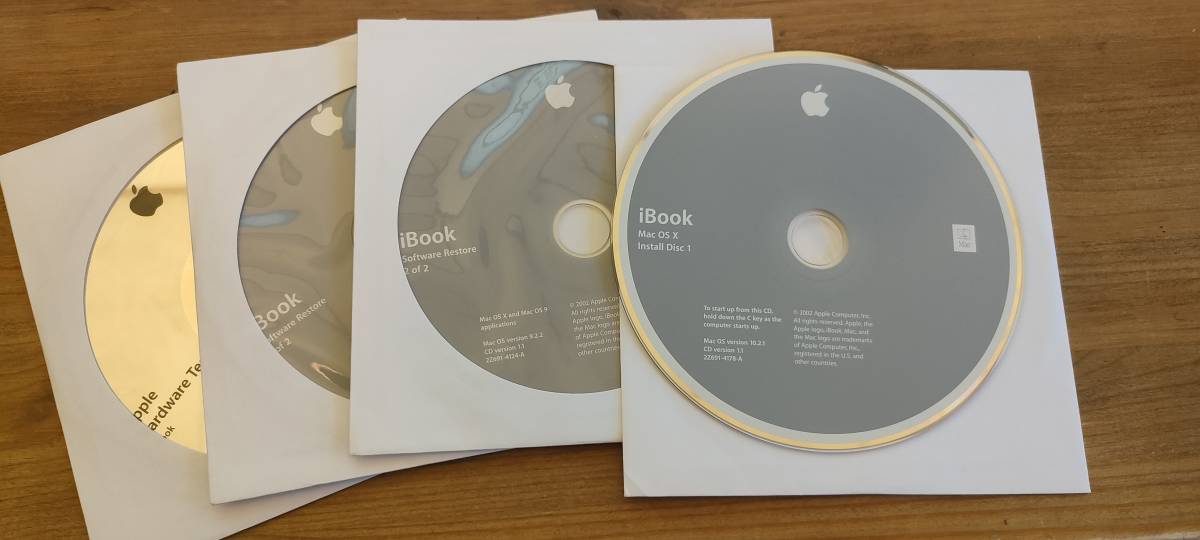 iBook　インストールディスク_画像1