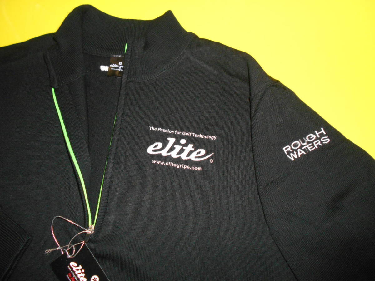  first come, first served *3L size * Elite grip * Zip up sweater [ black ( fastener : green )]③