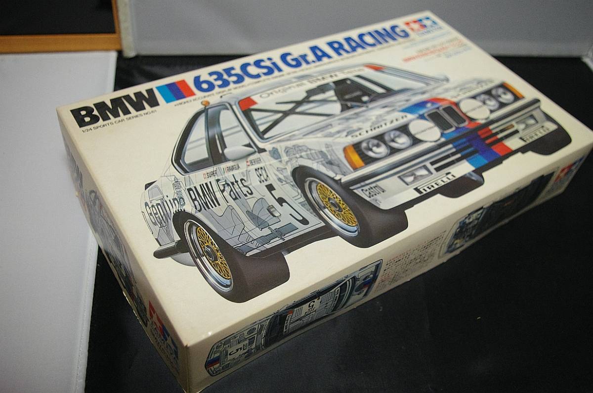 1/24　タミヤ　BMW635CSi　Gr.Aレーシング　送料込み_画像1