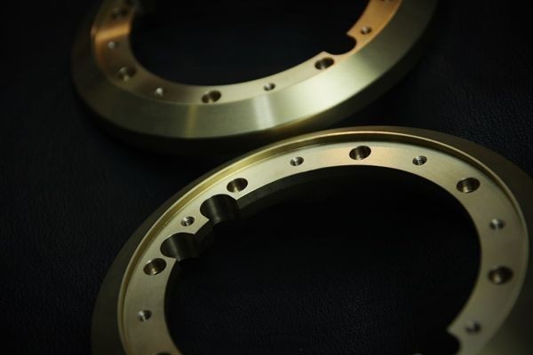 * special order goods brass made adaptor ring 1 pair FOSTEX form P-108 FE108ES/2 FE108EΣ FE103En-S FW108Nfo stereo ksP108 O0045