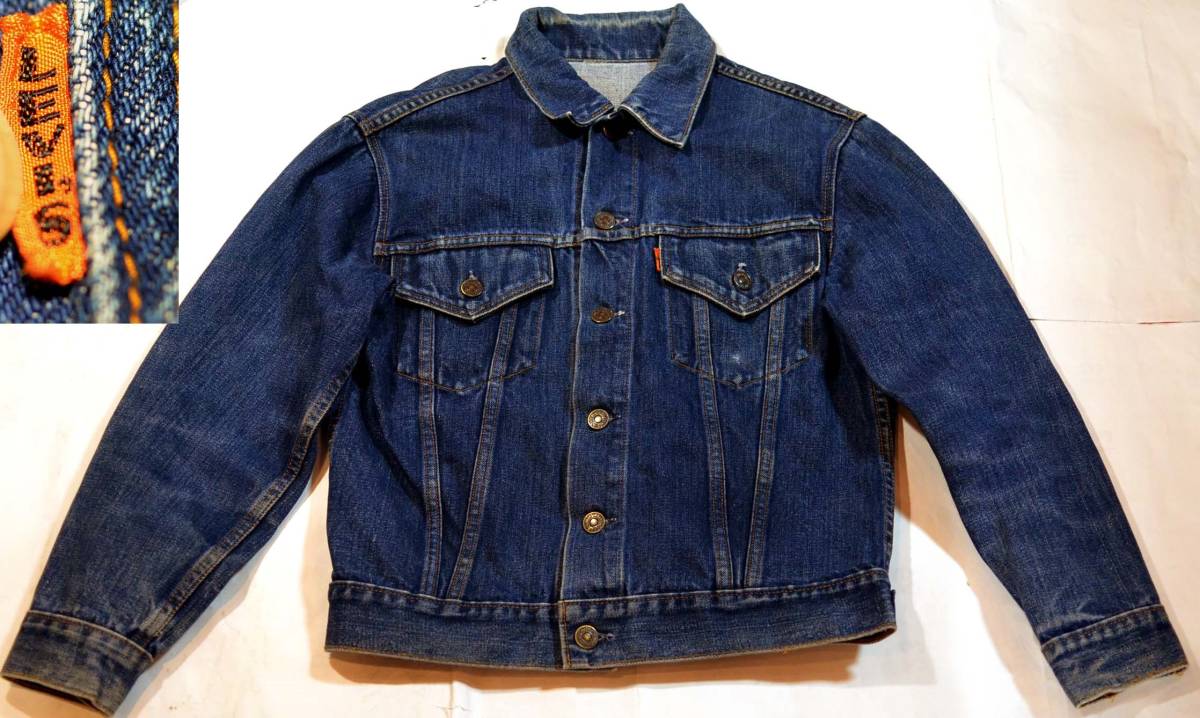 t43/LEVIS70505ビッグE ヴィンテージ オリジナル 激レア！オレンジタブ