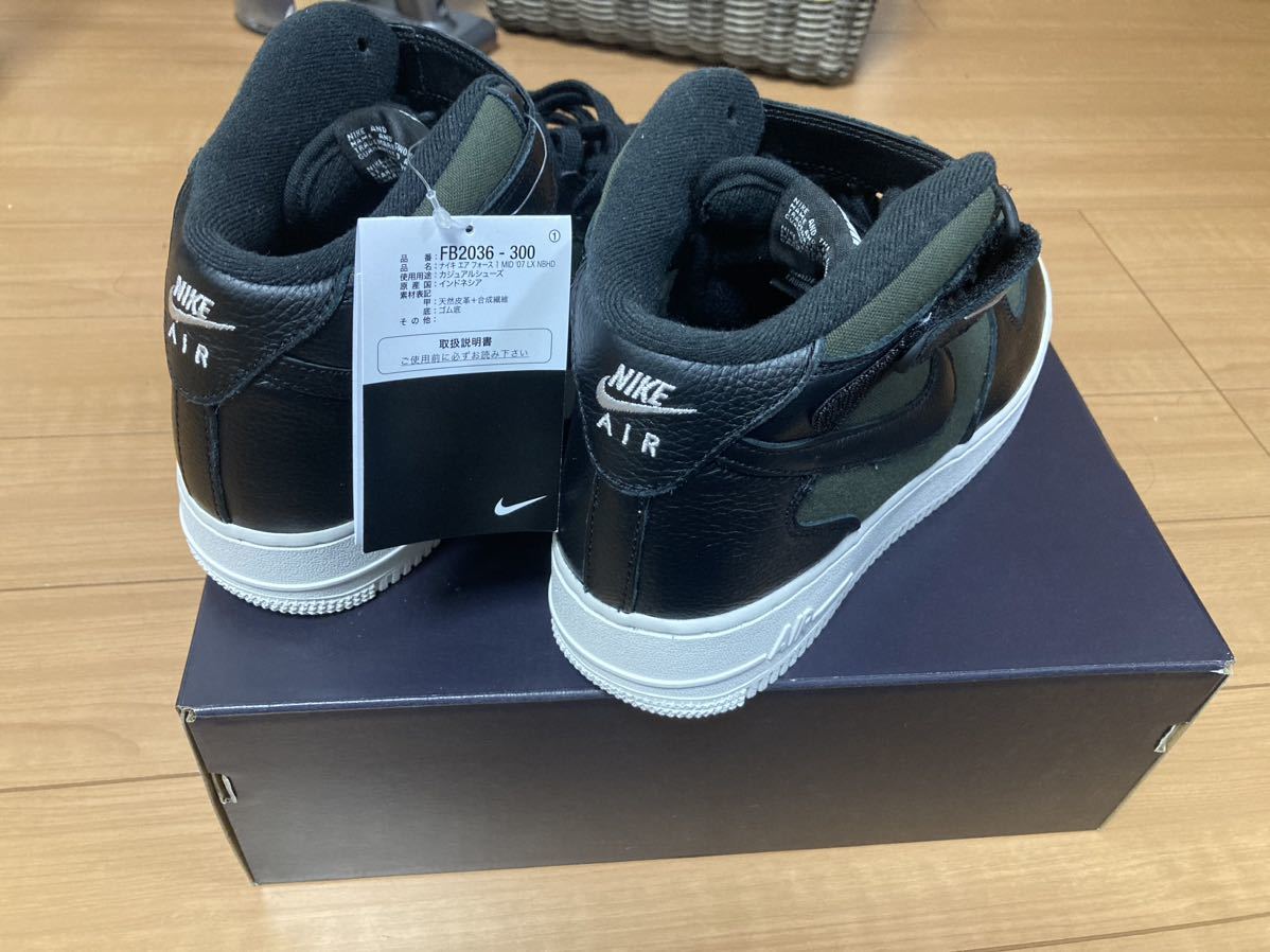 ナイキ エア フォース 1 ミッド '07 LX NBHD NIKE AIR FORCE 1 MID '07 LX NBHD FB2036-300_画像2