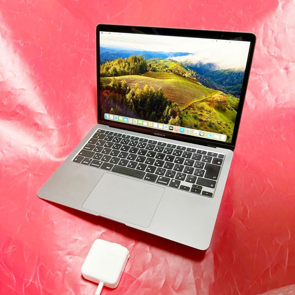 中古 Apple MacBook Air 13-inch 2020 M1 メモリ16GB ストレージ512GB Webカメラ 無線Lan SK2401-98_画像1