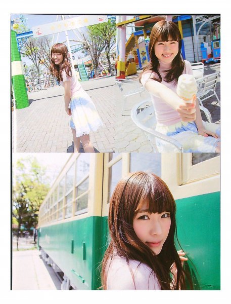 AF454 渋谷凪咲（NMB48）◆切り抜き 5ページ 切抜き 水着 ビキニ_画像4