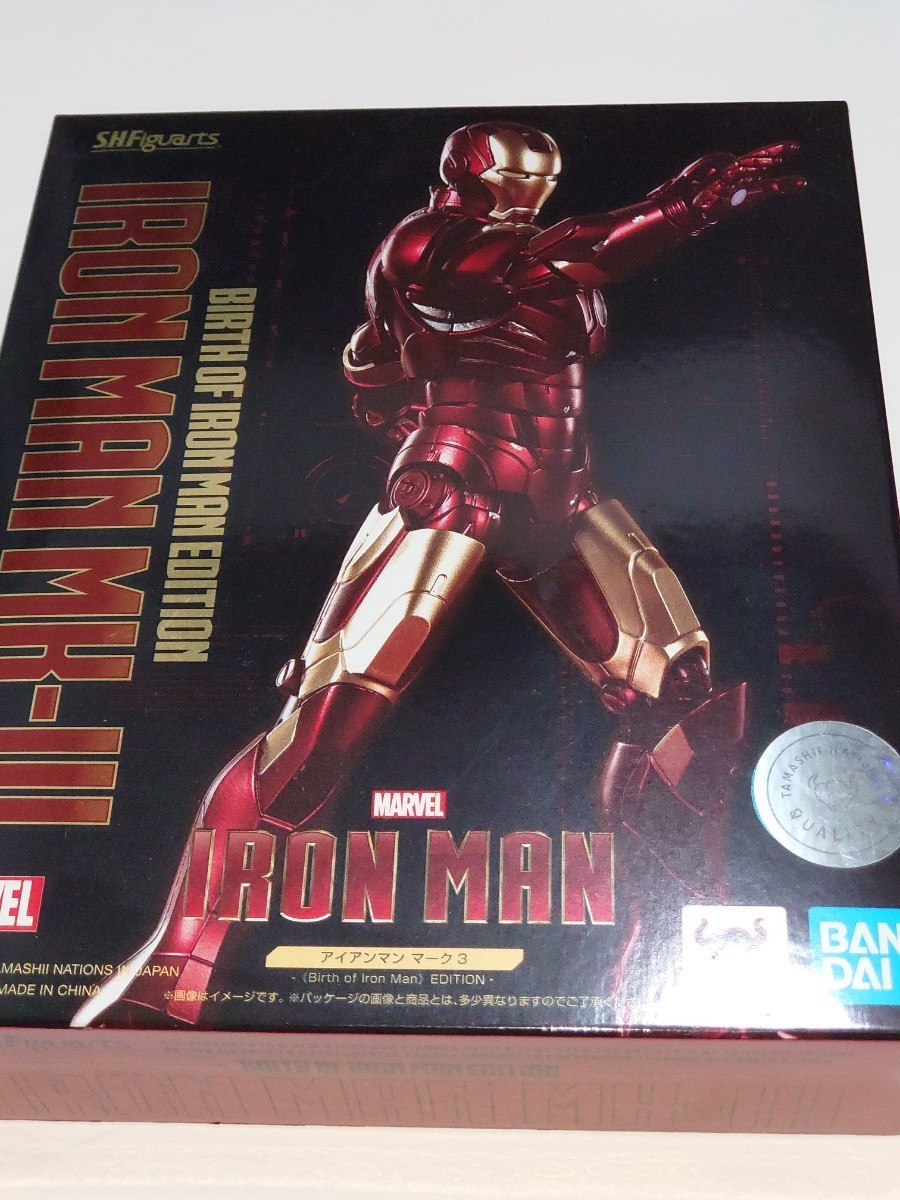 【保証書付】 マーク3 アイアンマン S.H.フィギュアーツ (Birth アベンジャーズ マーベル S.H.Figuarts 検索用: 開封品 Man)EDITION Iron of その他