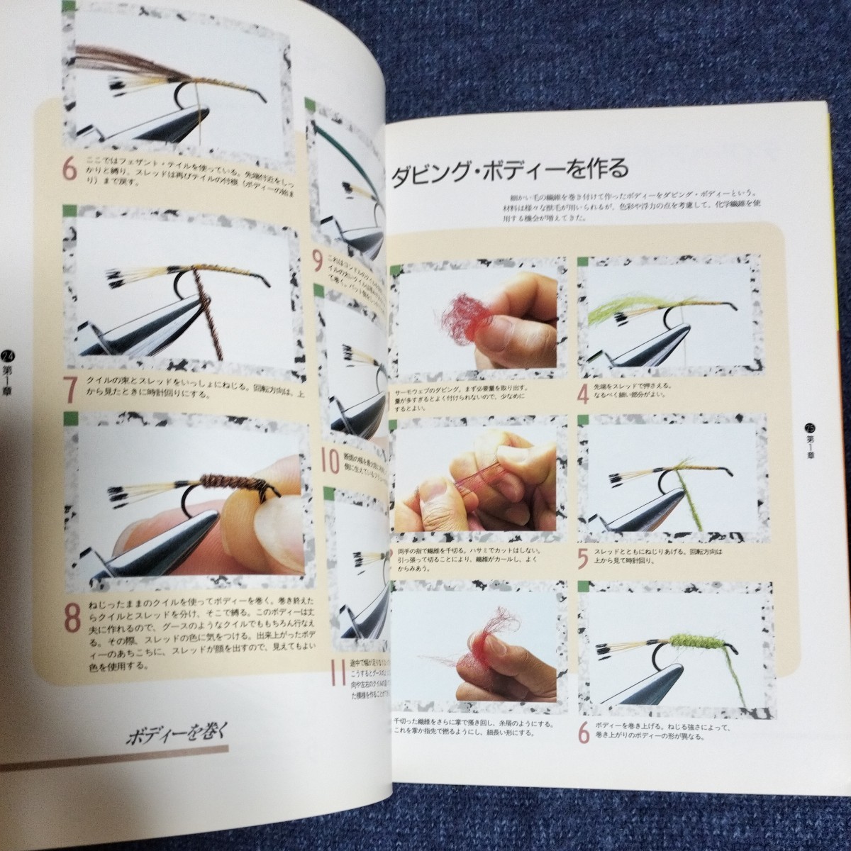 ドライ・フライ・ドレッシング 沢田賢一郎 つり人社 1991年 Dry Fly Dressingの画像6