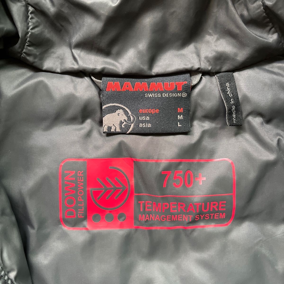 MAMMUT マムート ダウンジャケット Broad Hooded Jacket _画像3