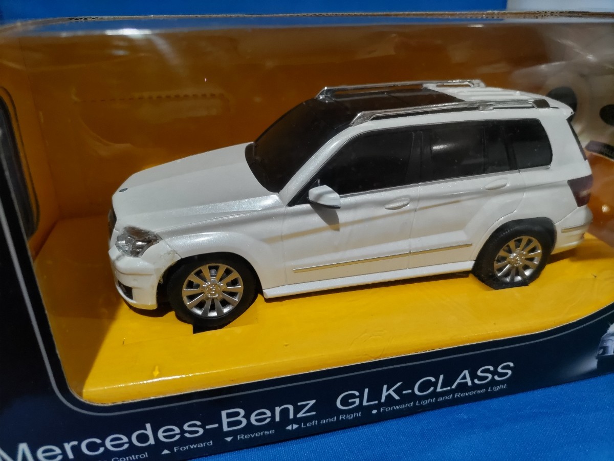 即決価格 【未開封品】メルセデスベンツ GLK-CLASS ホワイト 希少 フルファンクション ラジコン ラジコンカー 自動車 車 同梱可能_画像9