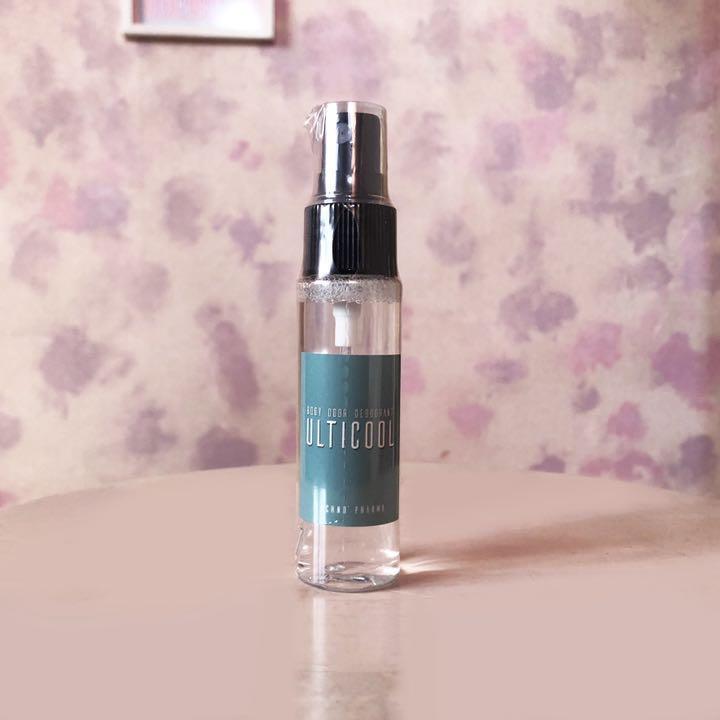 100%天然成分ボディ消臭スプレーULTICOOL 30ml