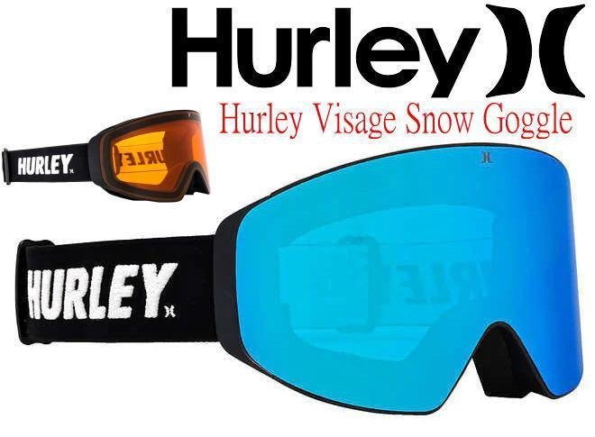 1円　～　新品　　新品　ハーレー　スノーゴーグル　HURLEY VISAGE 　交換レンズ　メンズ_画像1