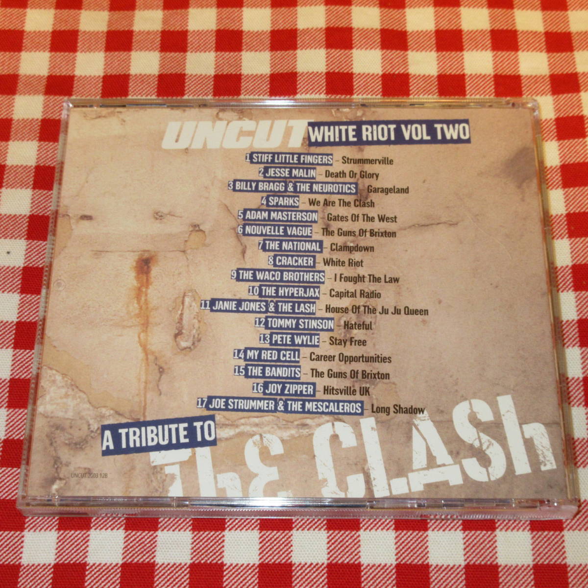 TRIBUTE TO THE CLASH《輸入盤CD》◆スティッフ・リトル・フィンガーズ/スパークス/アダム・マスターソン/ジョー・ストラマー&メスカレロス_画像2