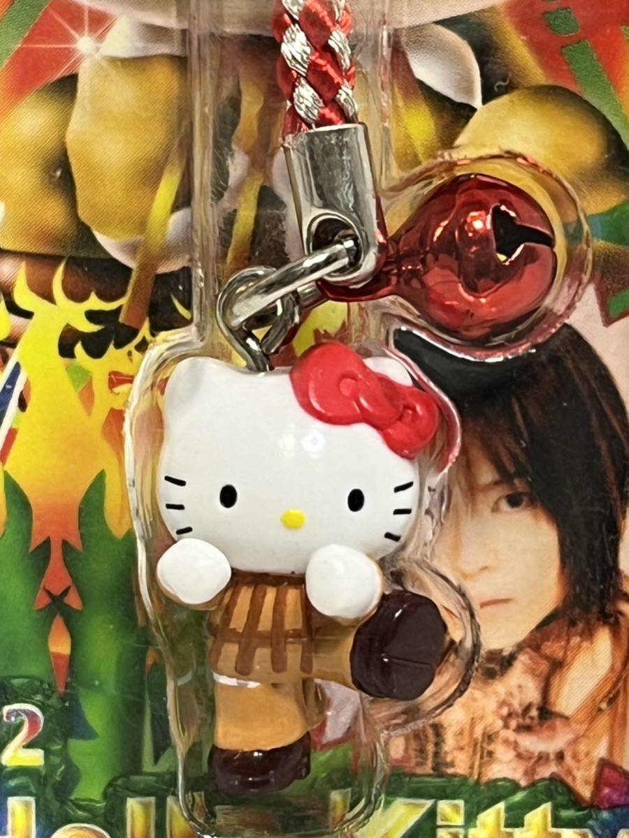 Hello　Kitty ☆ニッポン放送　オールナイトニッポンプロデュース＃２　西川貴教キティ　根付け　2005年_画像1