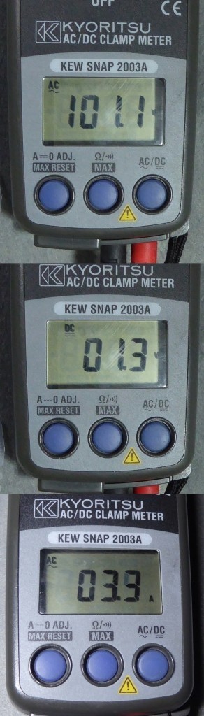 共立 交流電流・直流電流測定用デジタルクランプメータ KEW 2003A キュースナップ KYORITSU_画像7