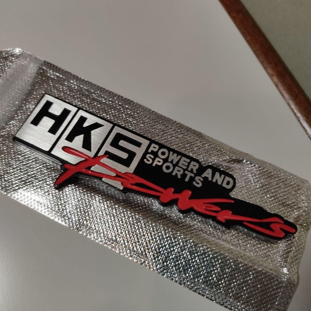 金属製　HKS エンブレム ステッカー B