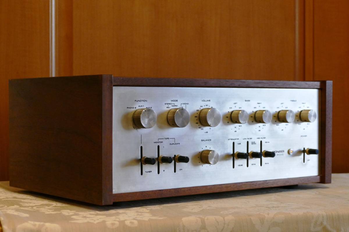 パイオニア　SC-3000　プリアンプ　コントロールアンプ　整備済完動品_画像3