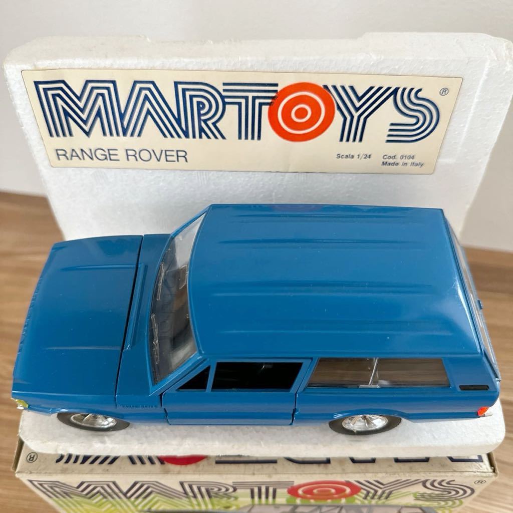 当時物未使用☆'77 MARTOYS/ RANGE ROVER/ レンジローバー☆ 1/24 イタリア製 ビンテージ ミニカー_画像6