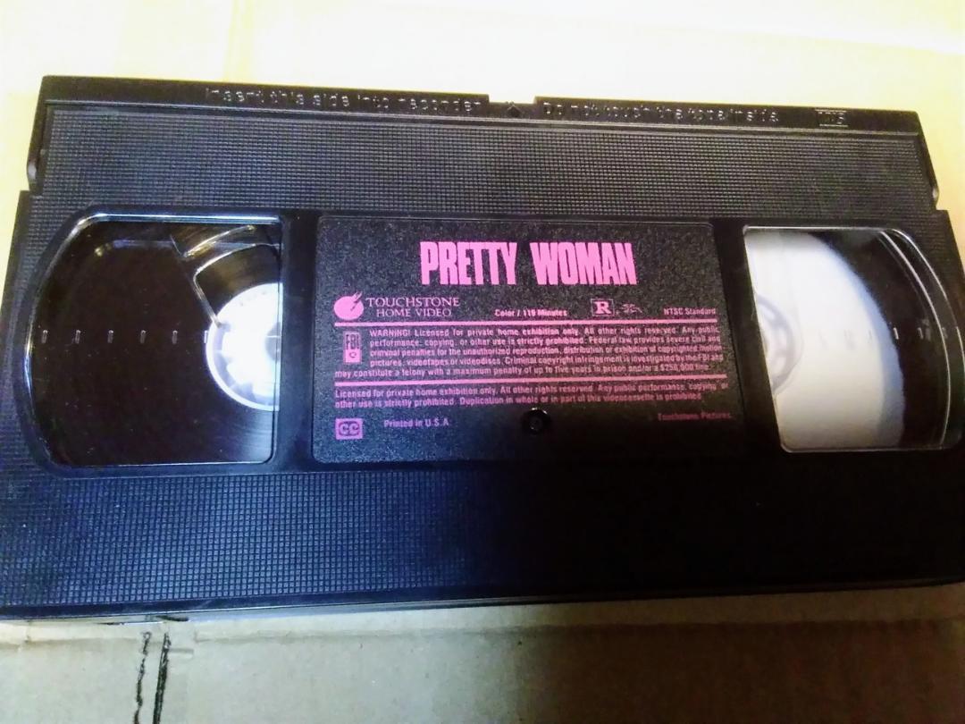 北米版 VHS テープ プリティ・ウーマン PRETTY WOMAN 匿名配送