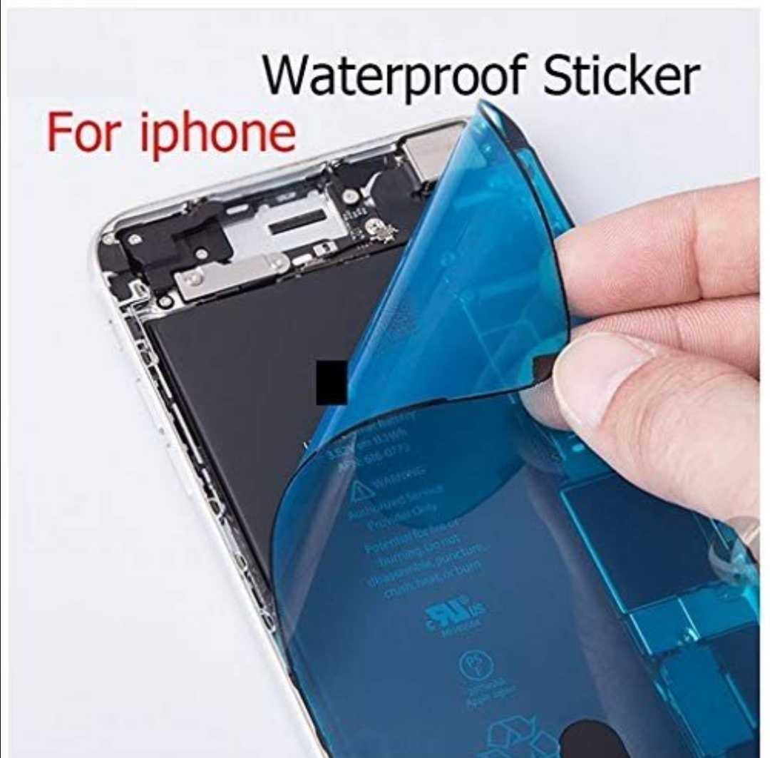 【2枚】 iPhone防水テープ(黒)　液晶パネル交換修理時、バッテリー交換時に　　iPhone6　iPhone6S　iPhone7　iPhone8　iPhoneSE2対応_画像2