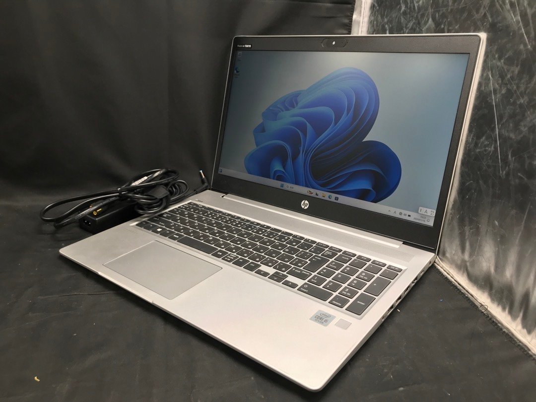 【hp】ProBook 450 G7 Core i5-10210U メモリ16GB SSD256GB NVMe WEBカメラ Bluetooth テンキー Windows11Pro 15.6inch 中古ノートPC_画像1