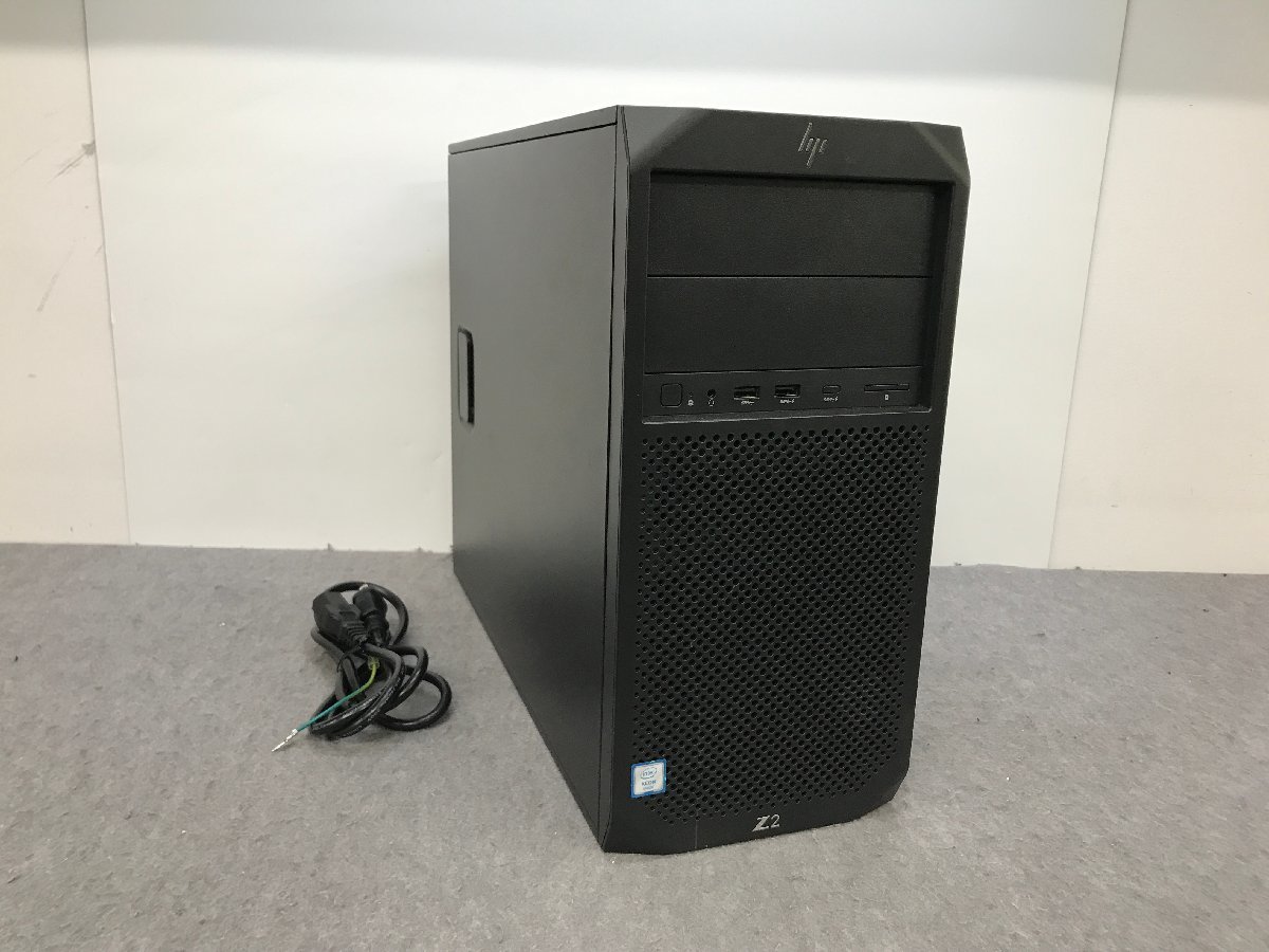 【hp】Z2 Tower G4 Workstation Xeon E-2136G 64GB HDD1TB+SSD512GB NVMe NVIDIA Quadro P4000 Windows10ProWS 中古デスクトップパソコン_画像1