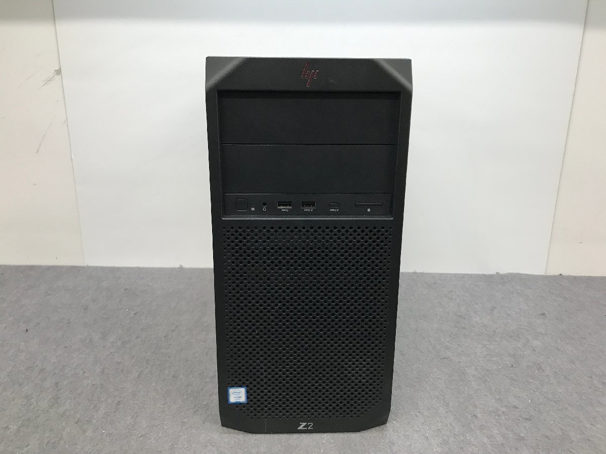 【hp】Z2 Tower G4 Workstation Xeon E-2136G 64GB HDD1TB+SSD512GB NVMe NVIDIA Quadro P4000 Windows10ProWS 中古デスクトップパソコン_画像2