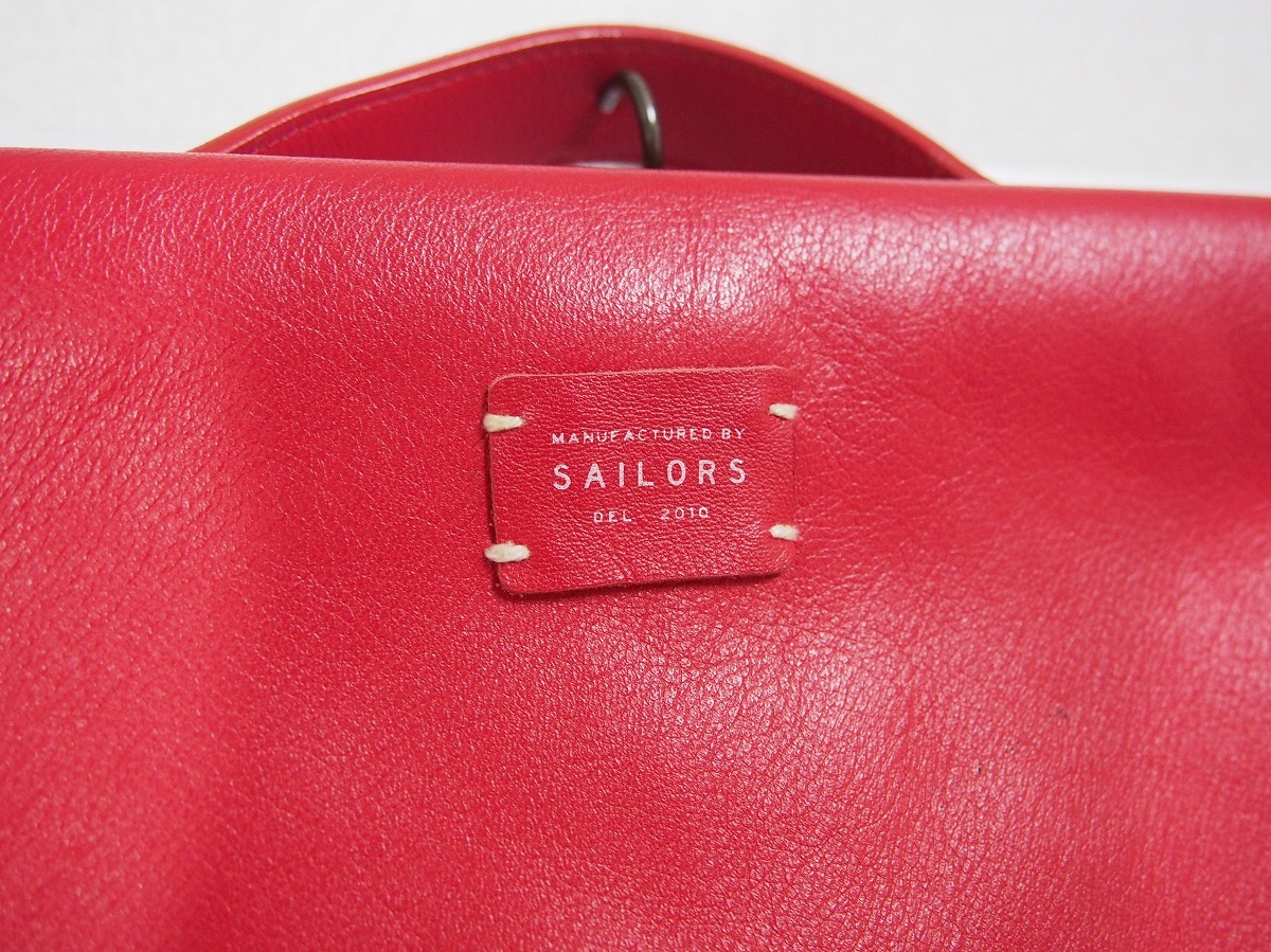 MANUFACTURED BY SAILORSseila-z2way clutch back handbag red red 112J