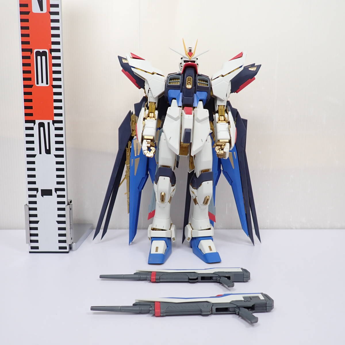 組立済 1/60 PG ZGMF-X20A ストライクフリーダムガンダム 機動戦士ガンダムSEED DESTINY バンダイ_画像1