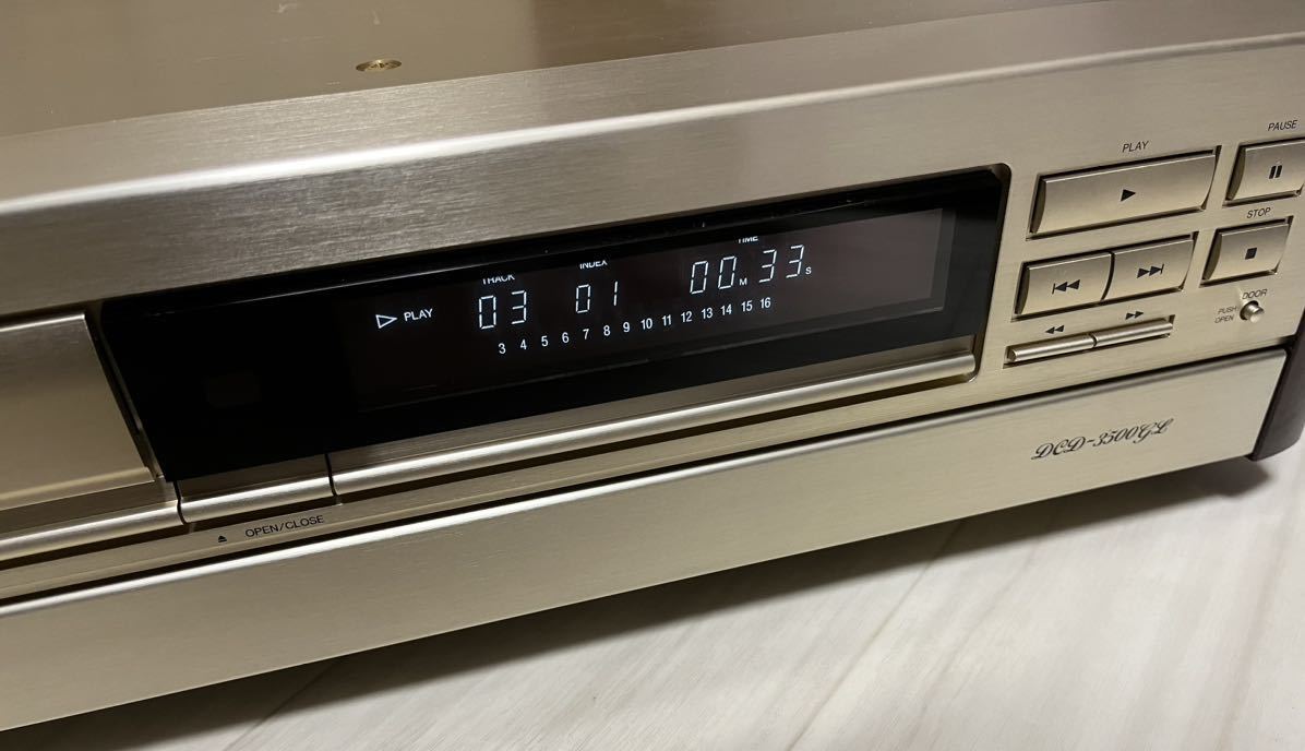 DENON デノン　DCD 3500GL 動作品　元箱付き　美品_画像4