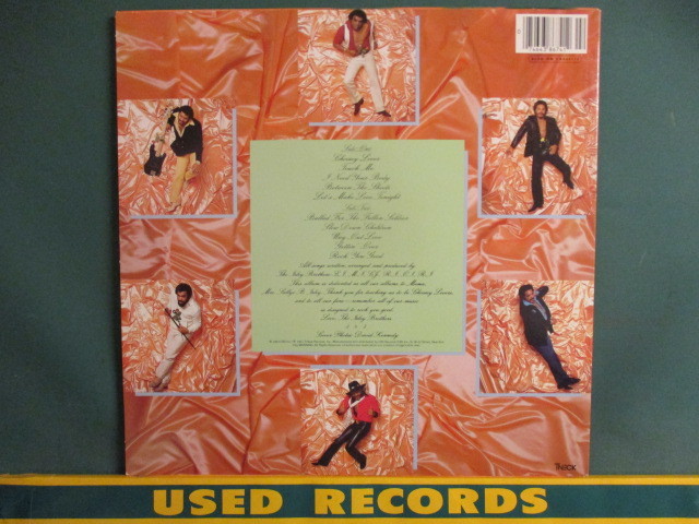 ★ The Isley Brothers ： Between The Sheets LP ☆ (( 80's Sweet Soul 甘茶ソウル Mellow Soul / 落札5点で送料当方負担_画像2