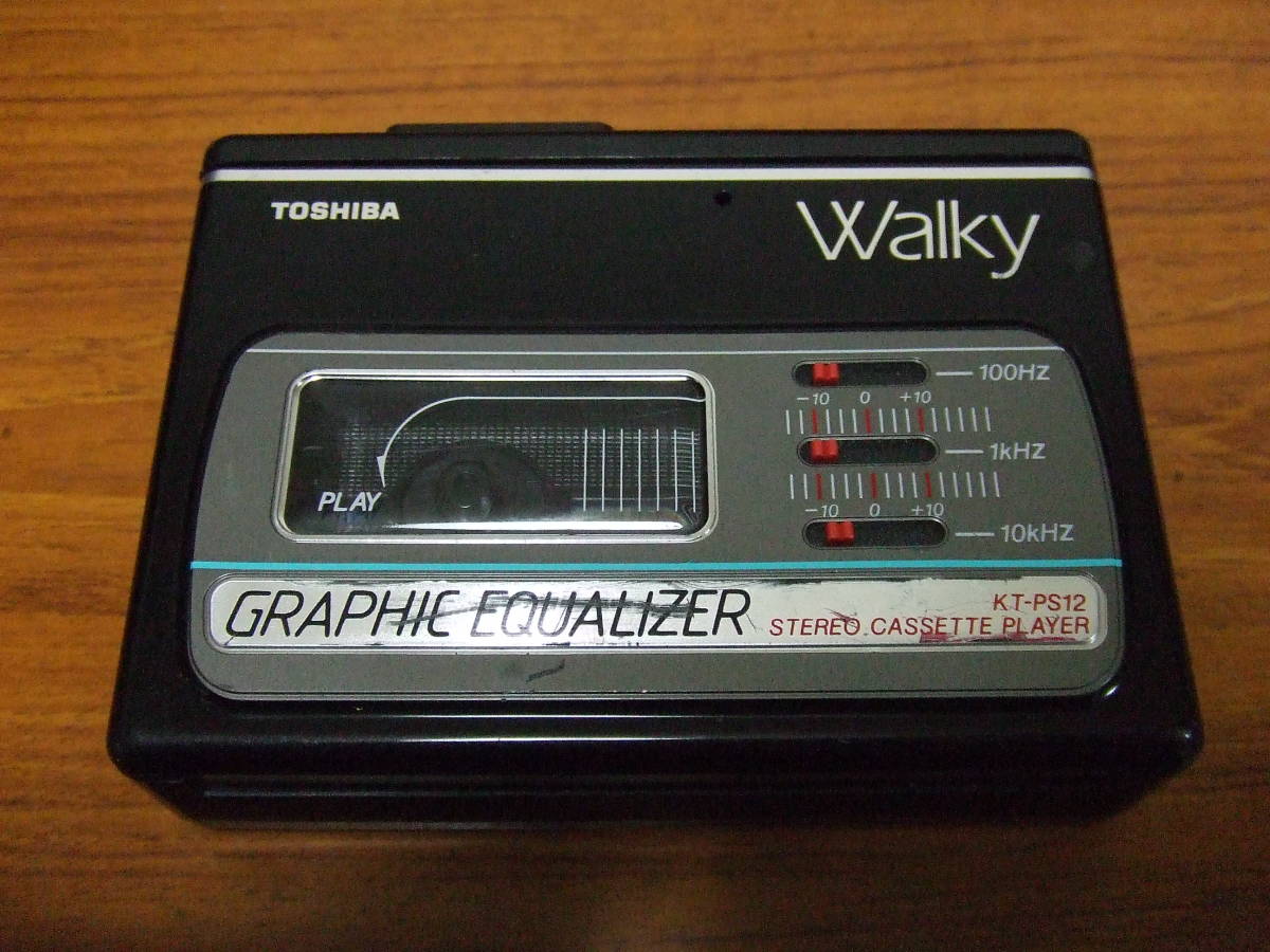 G469 Toshiba /TOSHIBA Walky portable cassette player KT-PS12 body used not yet verification Junk 