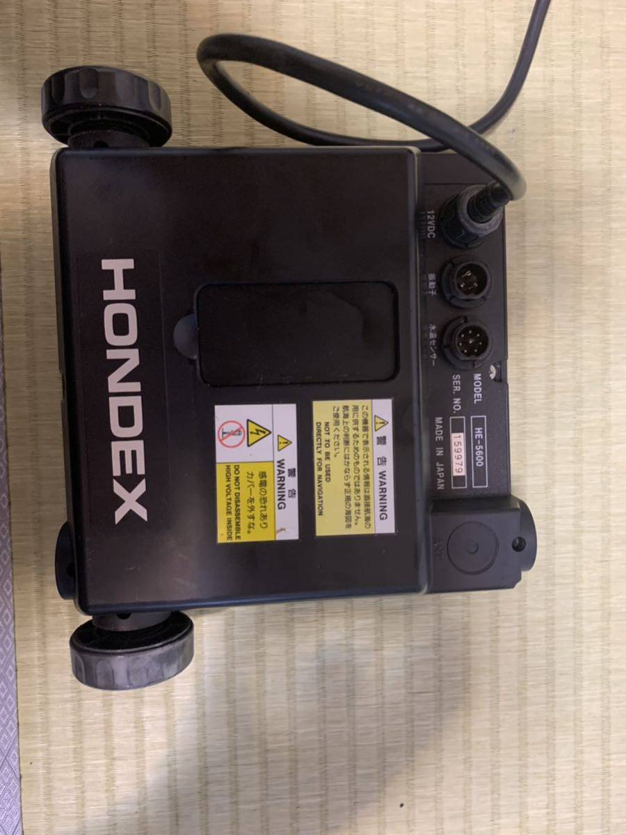 ホンデックス　HONDEX 魚群探知機 HE5600_画像4