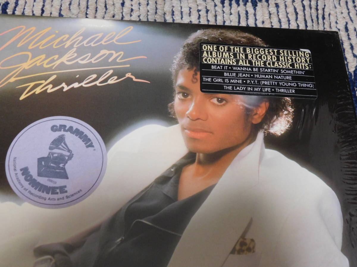 マイケル・ジャクソン Off The Wall(オフ・ザ・ウォール) / Thriller(スリラー) 輸入盤LPレコード2枚セット シュリンク残 Michael Jackson(_画像3