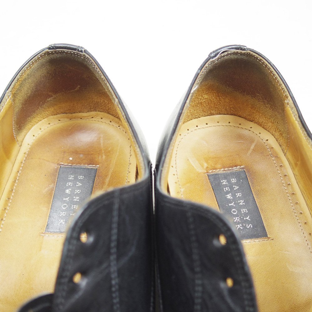 10-1/2 надпись 28.5cm соответствует BARNEYS NEWYORK распорка chip колпак tu платье обувь кожа обувь кожа чёрный черный 24.1.30/P76