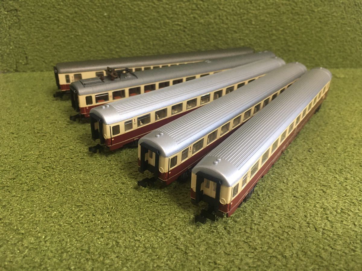 Fleischmann DB Trans Europe Express Eurofima 5両セット①