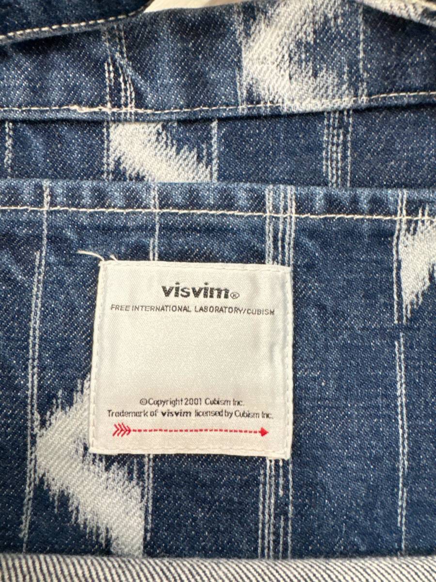 visvim RECORD BAG デニム　大判　ショルダー　バッグ_画像6