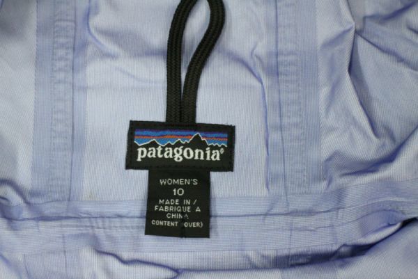【古着 レアLADY'S PATAGONIA ライトシェルオールインワンジャケット10】パタゴニアアウトドアキャンプ珍品7188_画像4
