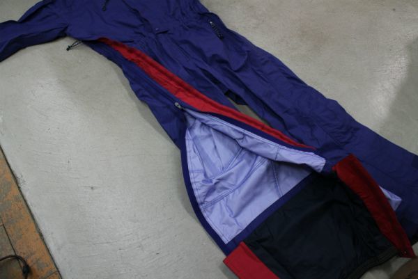【古着 レアLADY'S PATAGONIA ライトシェルオールインワンジャケット10】パタゴニアアウトドアキャンプ珍品7188_画像6