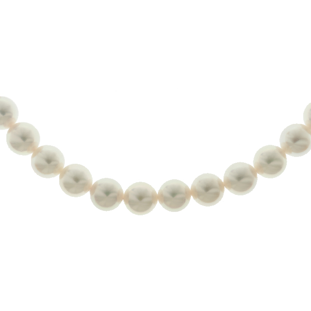  Mikimoto MIKIMOTO pearl long necklace K18 white gold × pearl approximately 8.3-8.9mm 8995