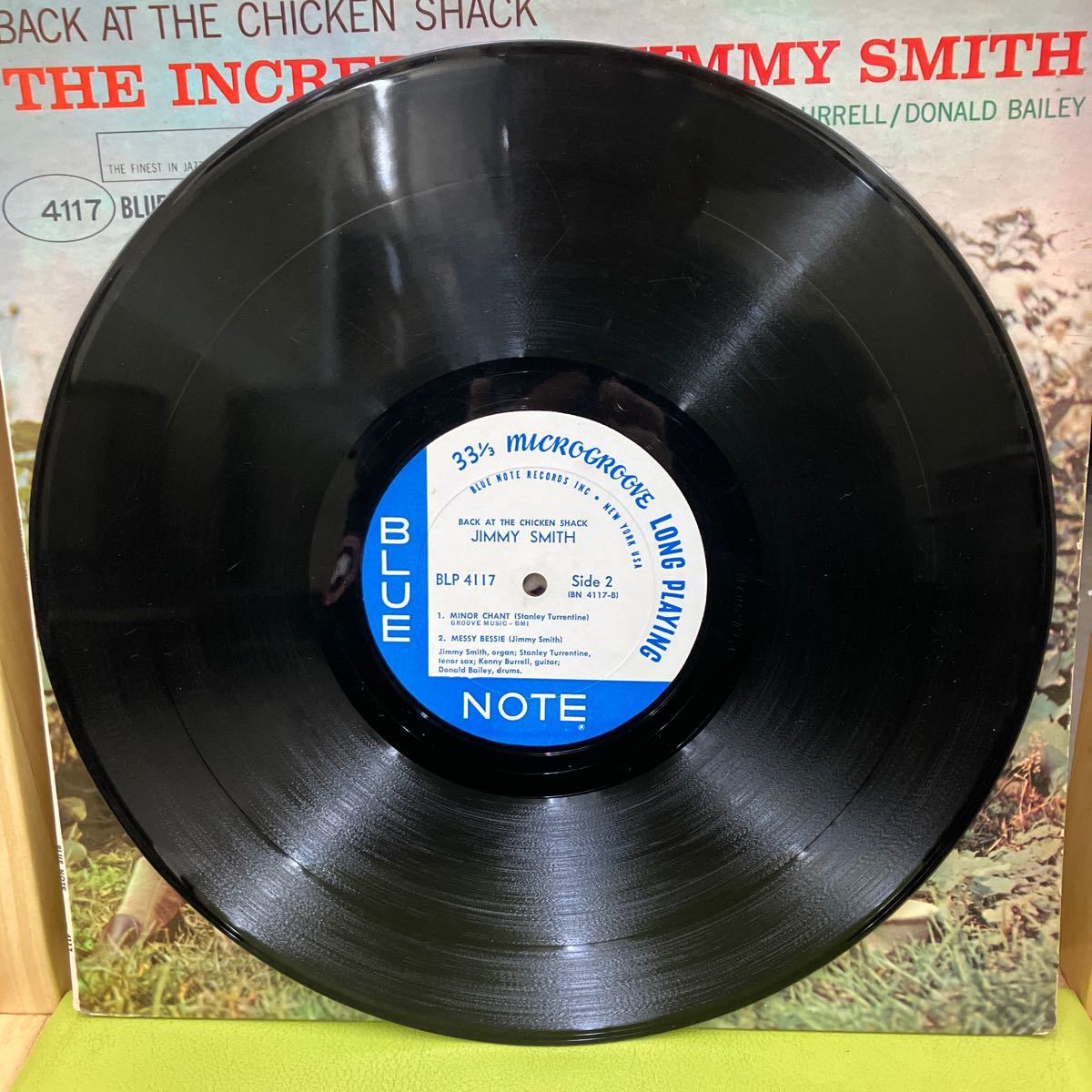 【LP】ジミー・スミス/ JIMMY SMITH/バック・アト・ザ・チッキン・シャック/ Back At The Chicken Shack/ US盤/ BLUE NOTE VAN GELDER MONO_画像6