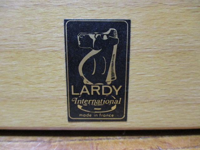 ★LARDY International　チェス　駒　フランス　木製　ボードゲーム　木箱★_画像9