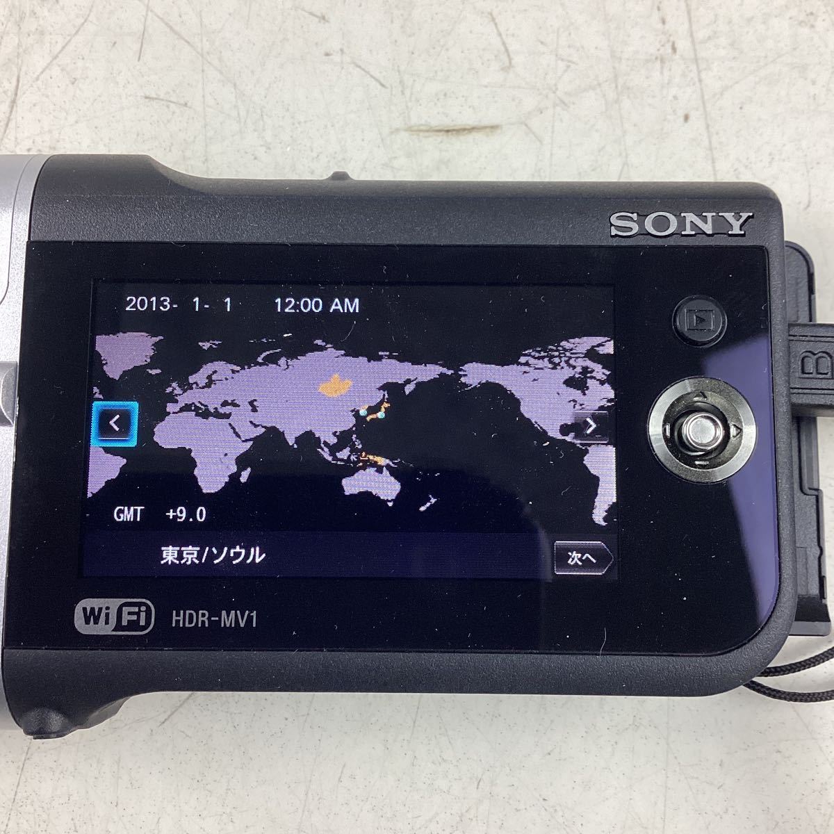 k1316 SONY HDR-MV1 ミュージックビデオレコーダー デジタル ソニー ミュージック ビデオ レコーダー 中古 通電確認済 動作未確認 _画像7