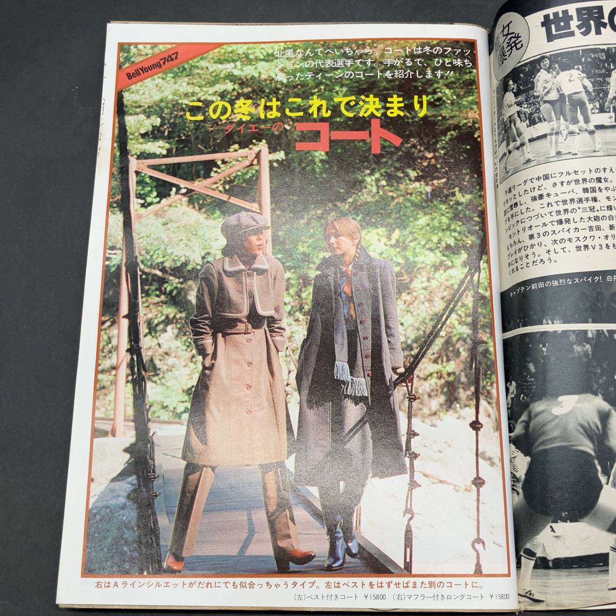 hh 集英社 週刊 セブンティーン 昭和52年 12月6日号 昭和アイドル 雑誌 当時物 現状品 ピンクレディー 水谷豊 桜田淳子 太川陽介_画像8