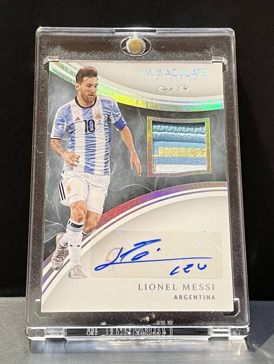 1of1!!Lionel Messi 2017 Panini Immaculate Patch Auto Platinum 1 1of1!!Lionel Messi 2017 Panini Immaculate Patch Auto Platinum 1