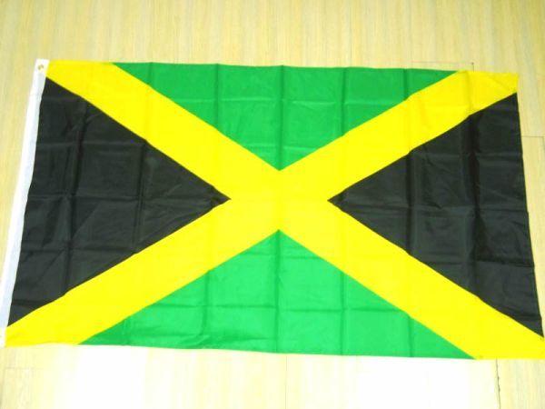 ジャマイカ国旗 大型フラッグ 4号 154cm X 90cm_画像1