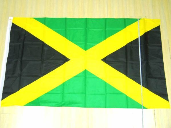 ジャマイカ国旗 大型フラッグ 4号 154cm X 90cm_画像5