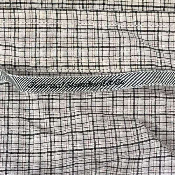 日本製★ジャーナルスタンダード★長袖チェックシャツ【メンズM/グレー系】JOURNAL STANDARD◆BG493_画像5