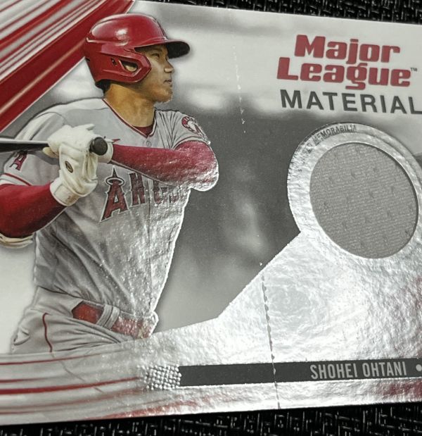 大谷翔平 2023 Topps Series1 Major League Material Relic #MLM-SO Shohei Ohtani MLB Jersey *説明必読_画像3